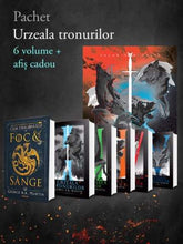 Încarcă imaginea în vizualizatorul Galerie, URZEALA TRONURILOR - Pachet Seria Cântec de gheata si foc 1-5 - George R.R. Martin
