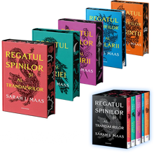 Încarcă imaginea în vizualizatorul Galerie, Seria Regatul spinilor si al trandafirilor Hardcover vol. 1-5 (ACOTAR)- Sarah J Maas -editie de colectie, sprayed edges in cutie - precomanda cu expediere din 25 Septembrie 🐉