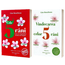Încarcă imaginea în vizualizatorul Galerie, Set 2 carti de autor Lise Bourbeau - Vindecarea celor 5 rani si Cele 5 rani care ne impiedica sa fim noi insine - Bourbeau Lise