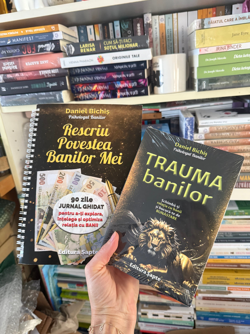 Pachet Pasihologia banilor - Trauma banilor & Rescriu povestea banilor mei - Daniel Bichis