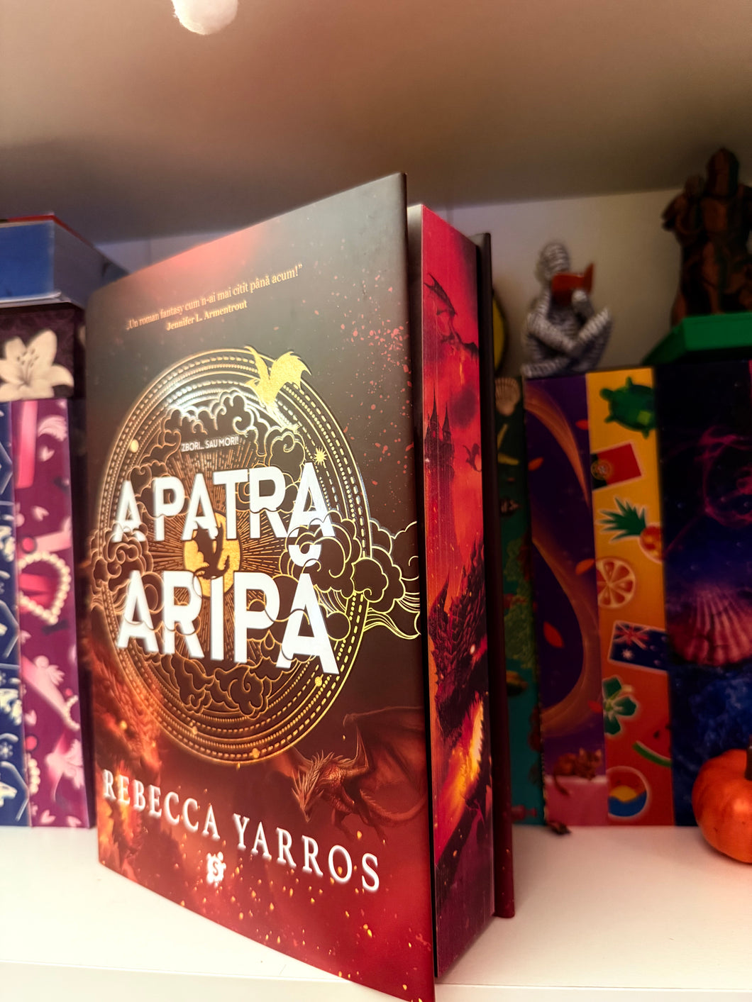 A patra aripa- Rebecca Yarros -editie de colectie, sprayed edges