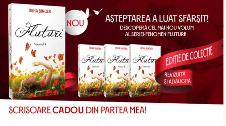 Fluturi - 4 volume- Irina Binder