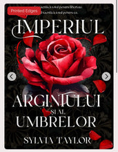Încarcă imaginea în vizualizatorul Galerie, IMPERIUL ARGINTULUI ȘI AL UMBRELOR - SYLVIA TAYLOR- printed edges
