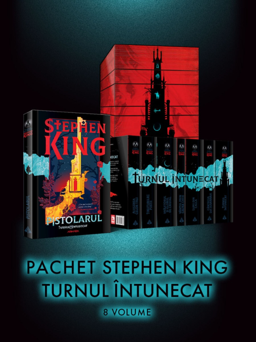 Turnul intunecat-Stephen King -editie de colectie Spayed Edges
