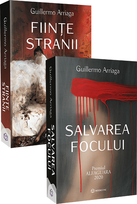 Pachet Guillermo Ariaga - Fiinte stranii & Salvarea focului