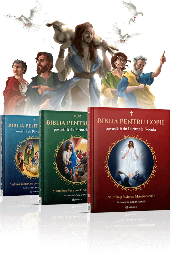 Biblia pentru copii - povestita de Parintele Necula - seria completa