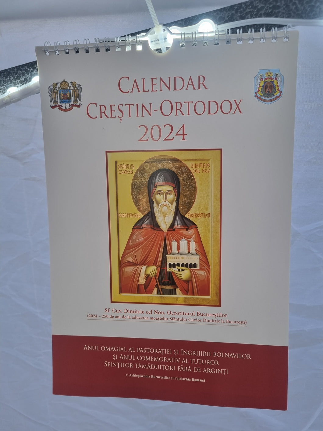 Calendar crestin ortodox 2024 A4