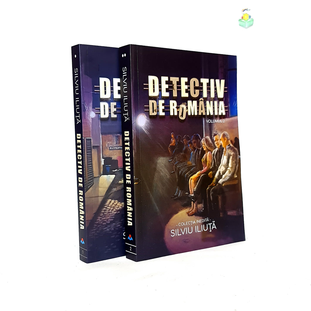 DETECTIV DE ROMANIA vol 1 & 2 - Silviu Iliuta