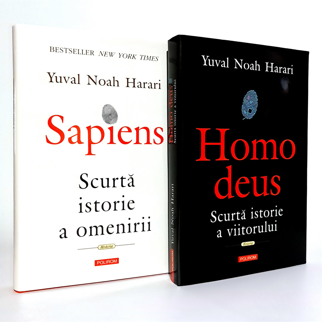 Pachet Scurta istorie - Yuval Noah Harari - precomanda 7 zile